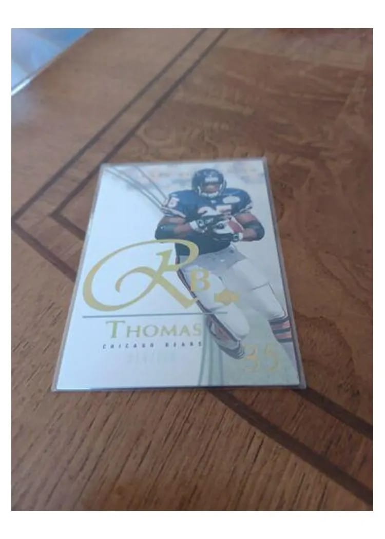2003 Ultimate Collection Anthony Thomas #35 card