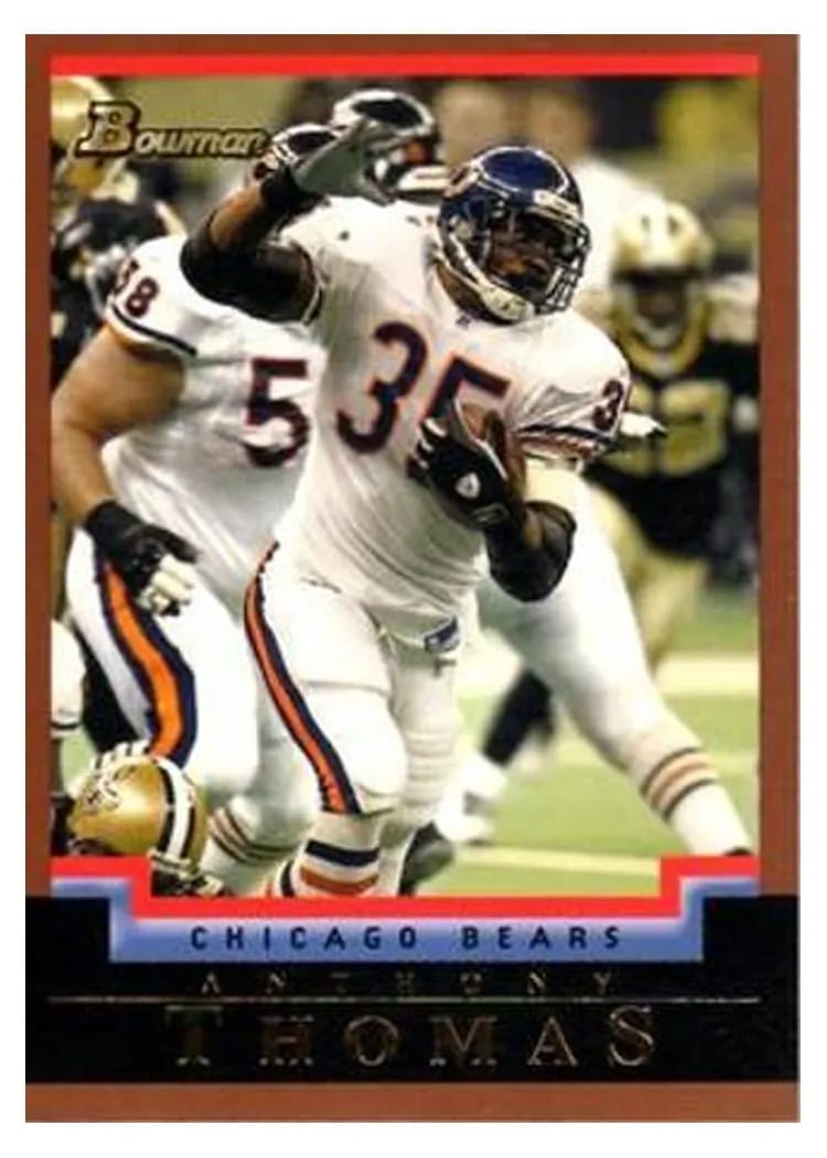 2004 Bowman Anthony Thomas #61 card
