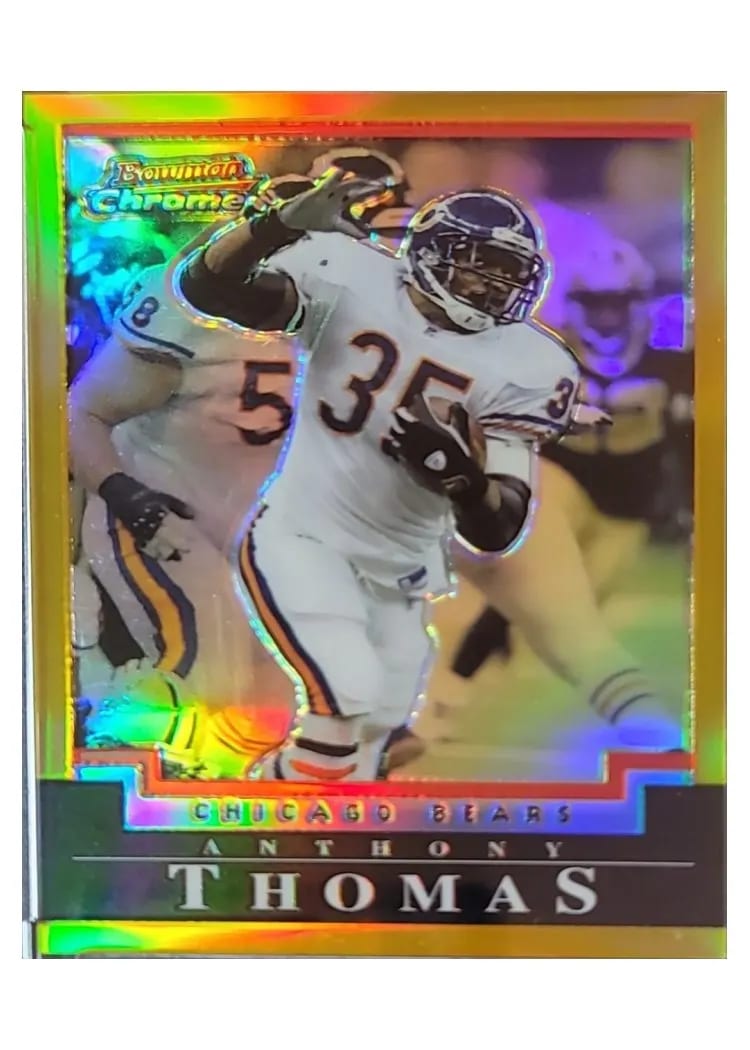 2004 Bowman Chrome Anthony Thomas #61 card