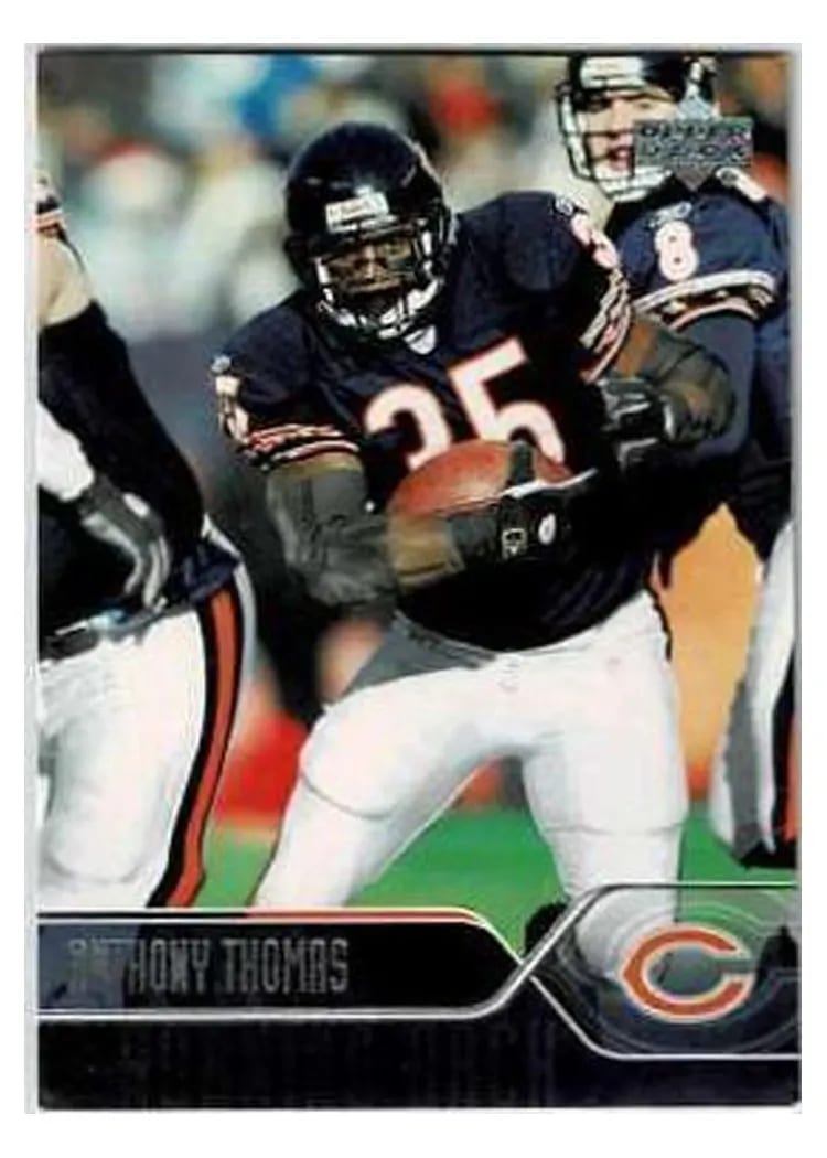 2004 Upper Deck Anthony Thomas #37 card