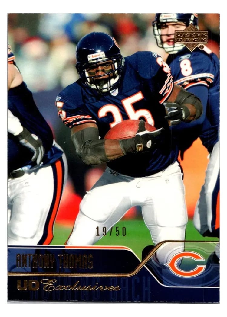 2004 Upper Deck Anthony Thomas #37 card