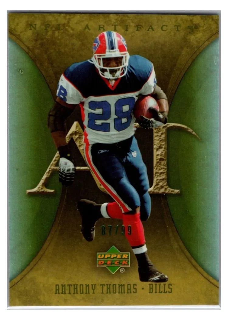 2007 Upper Deck Artifacts Anthony Thomas #12 card