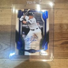 2024 Topps Tier One Break Out Autographs Anthony Volpe #BOA-AV card