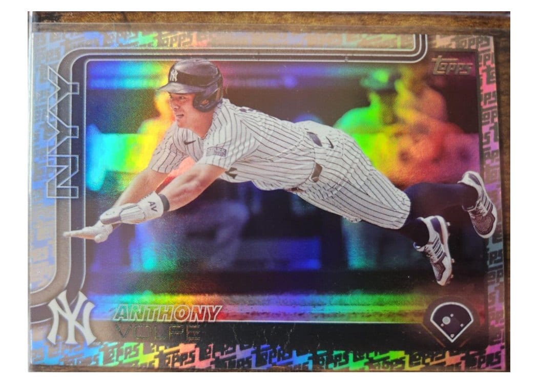 2025 Topps Base Set Anthony Volpe #35 card