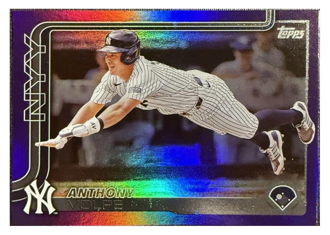 2025 Topps Base Set Anthony Volpe #35 card