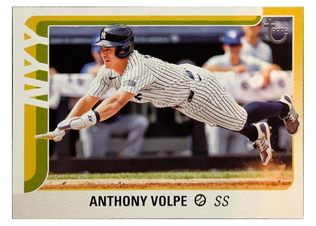 2025 Topps Base Set Anthony Volpe #35 card