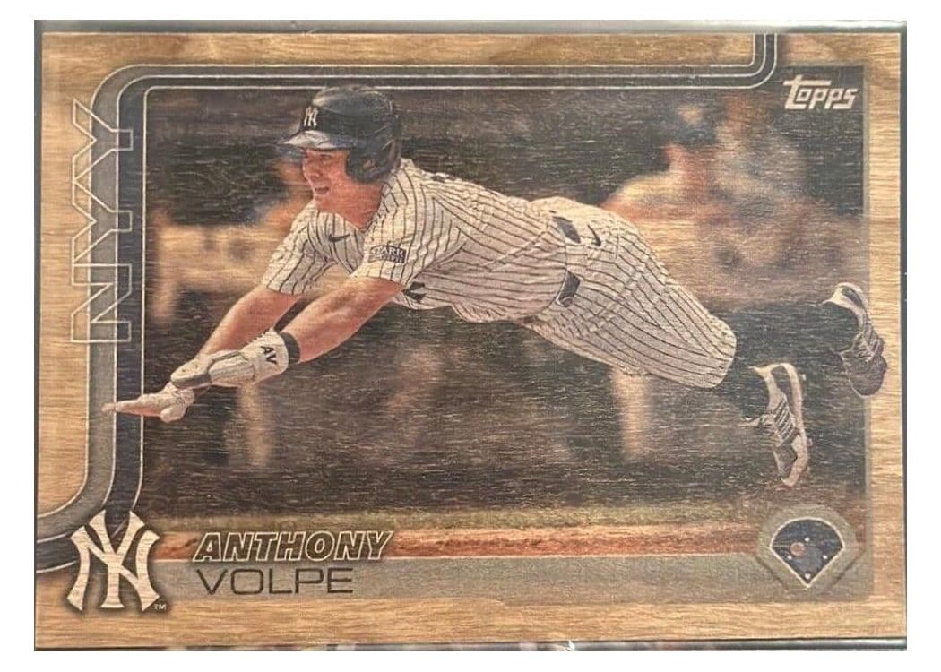2025 Topps Base Set Anthony Volpe #35 card