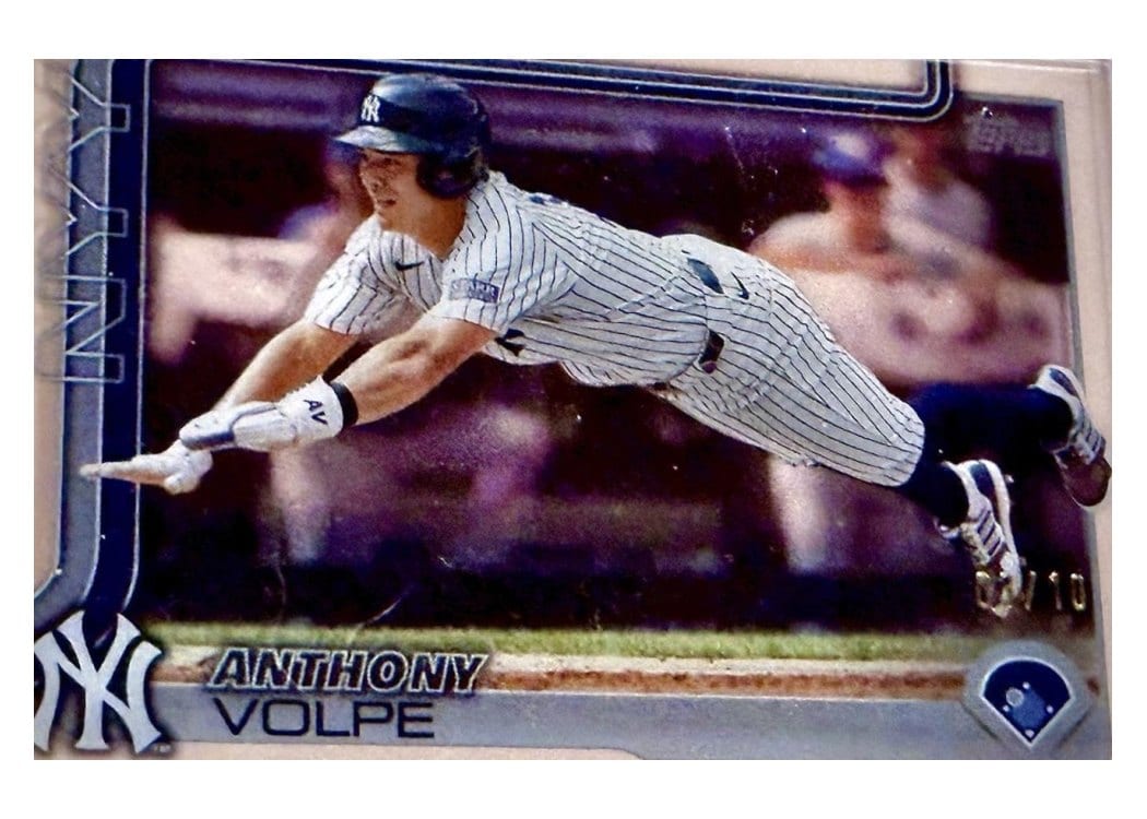 2025 Topps Base Set Anthony Volpe #35 card