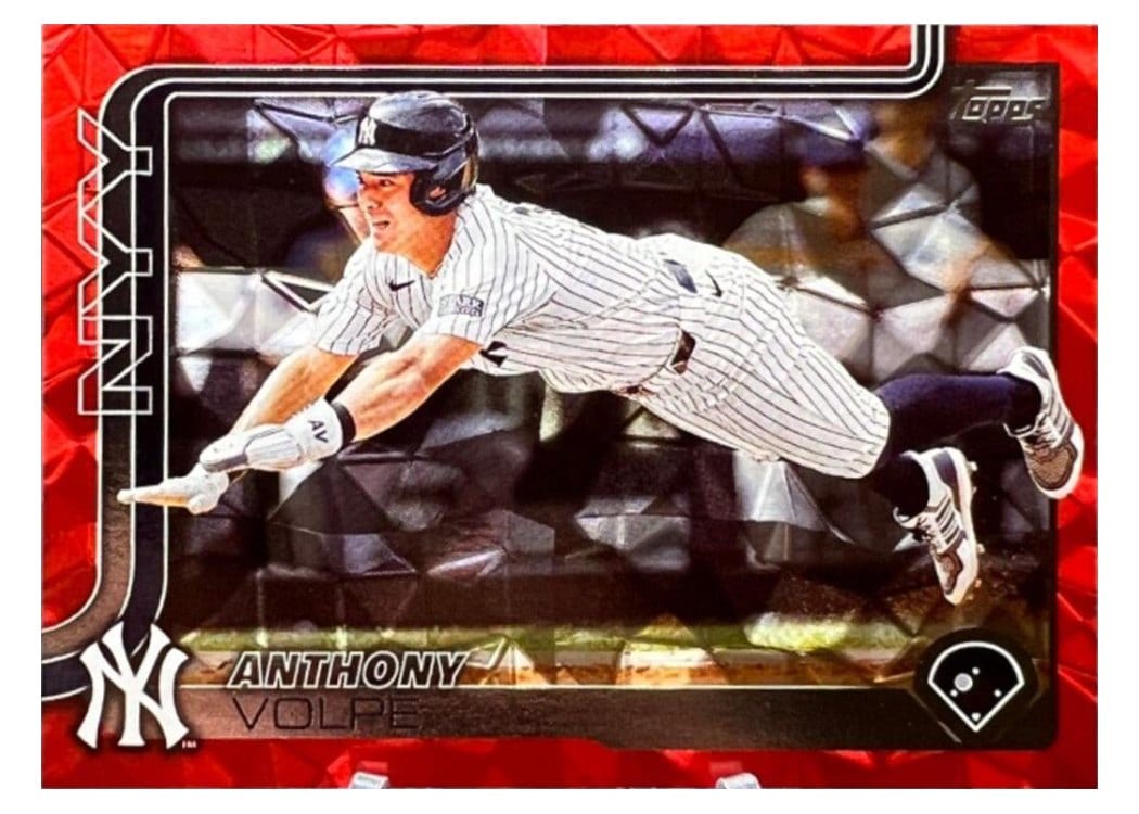 2025 Topps Base Set Anthony Volpe #35 card