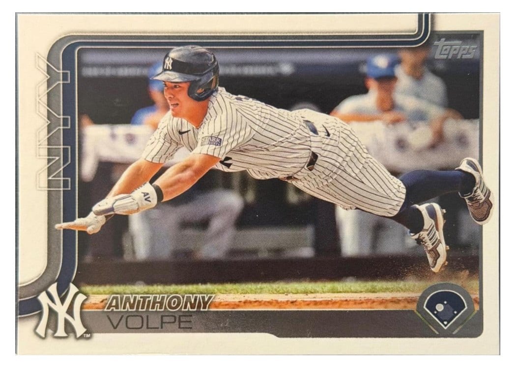 2025 Topps Base Set Anthony Volpe #35 card