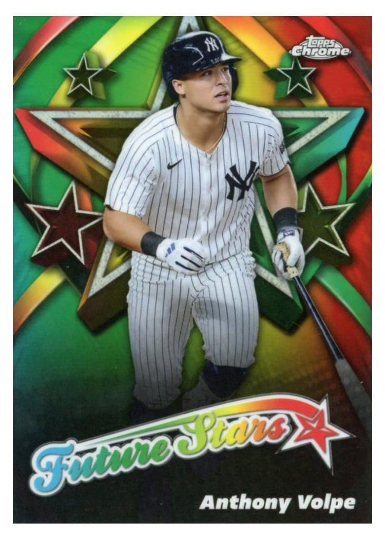 2025 Topps Chrome Future Stars Anthony Volpe #FS-15 card