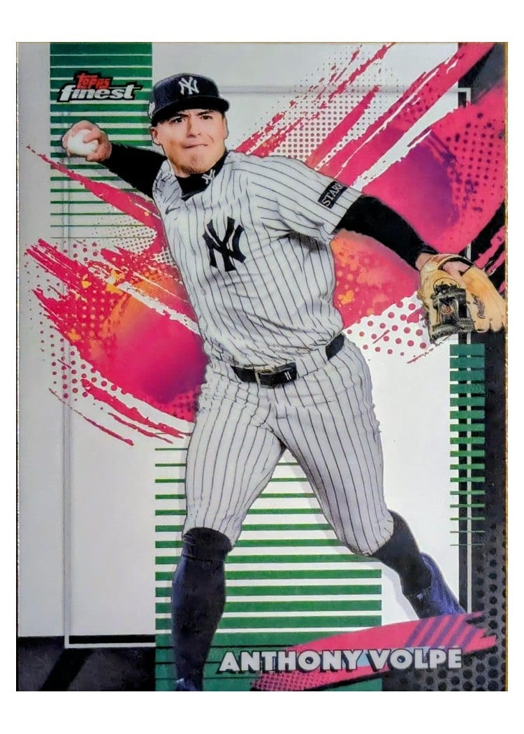 2026 Topps Finest Anthony Volpe #233 card
