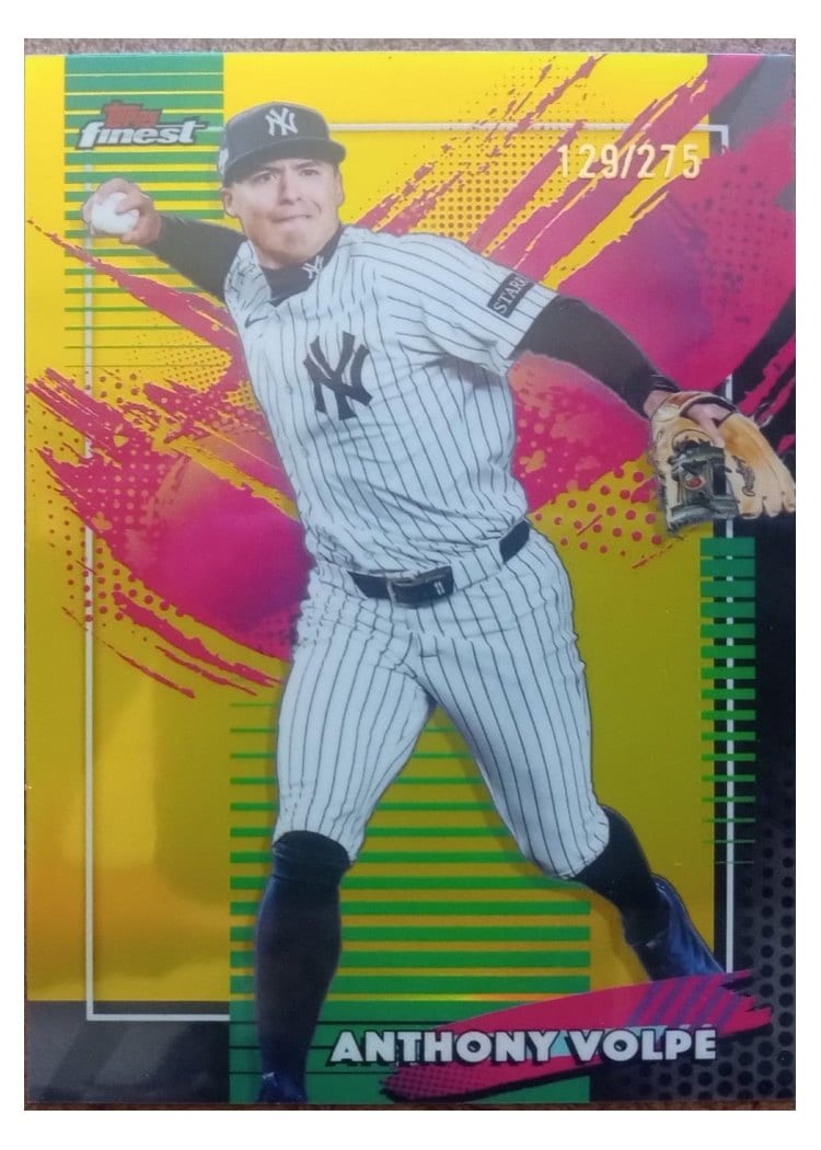 2026 Topps Finest Anthony Volpe #233 card