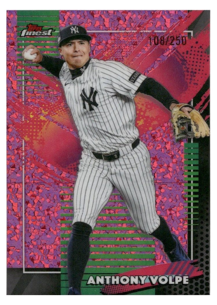 2026 Topps Finest Anthony Volpe #233 card