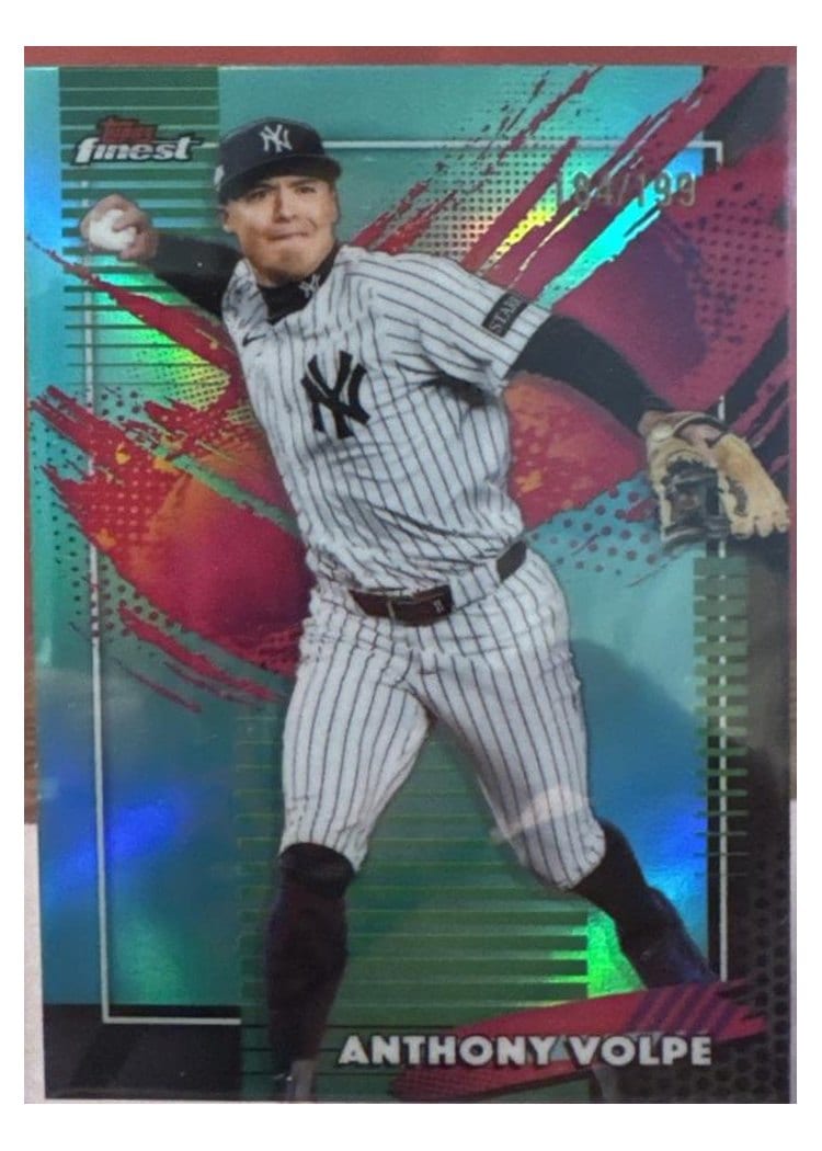 2026 Topps Finest Anthony Volpe #233 card