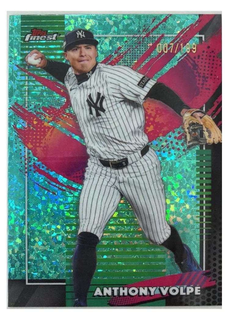 2026 Topps Finest Anthony Volpe #233 card