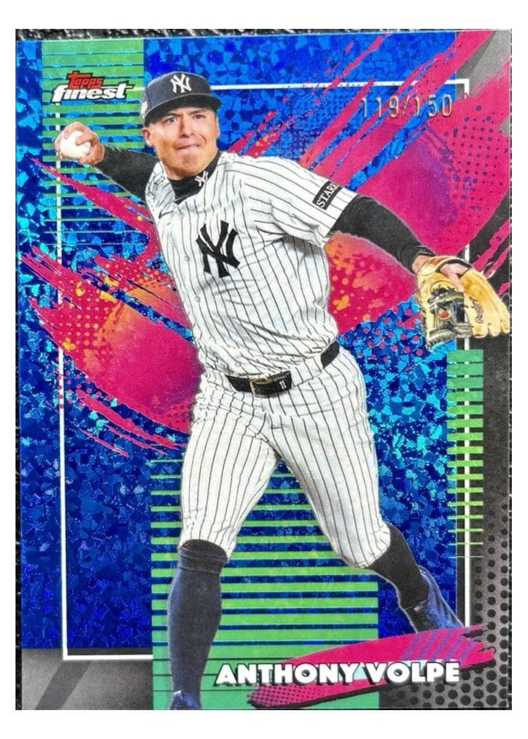 2026 Topps Finest Anthony Volpe #233 card