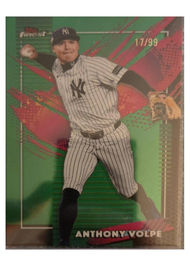 2026 Topps Finest Anthony Volpe #233 card