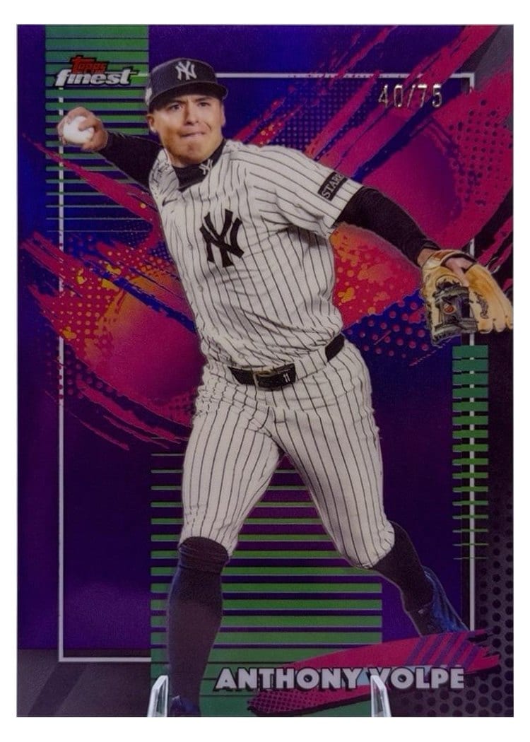 2026 Topps Finest Anthony Volpe #233 card