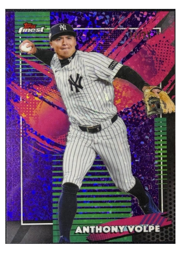 2026 Topps Finest Anthony Volpe #233 card