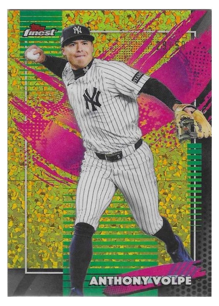 2026 Topps Finest Anthony Volpe #233 card