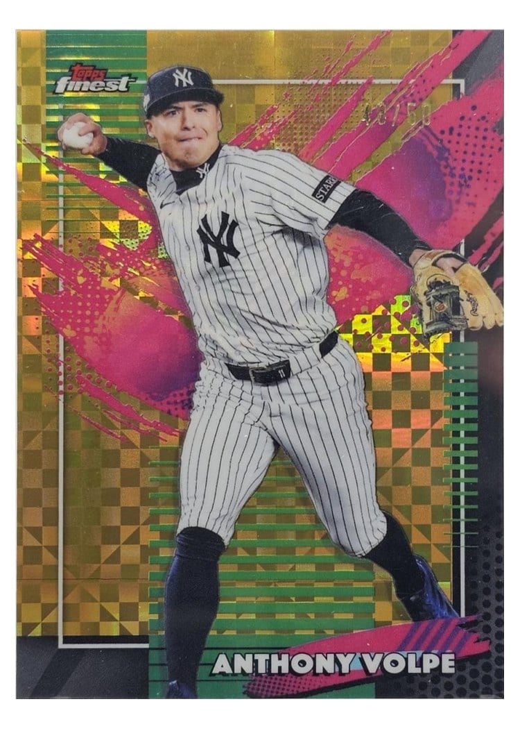 2026 Topps Finest Anthony Volpe #233 card
