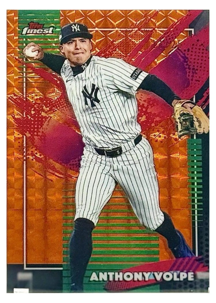 2026 Topps Finest Anthony Volpe #233 card