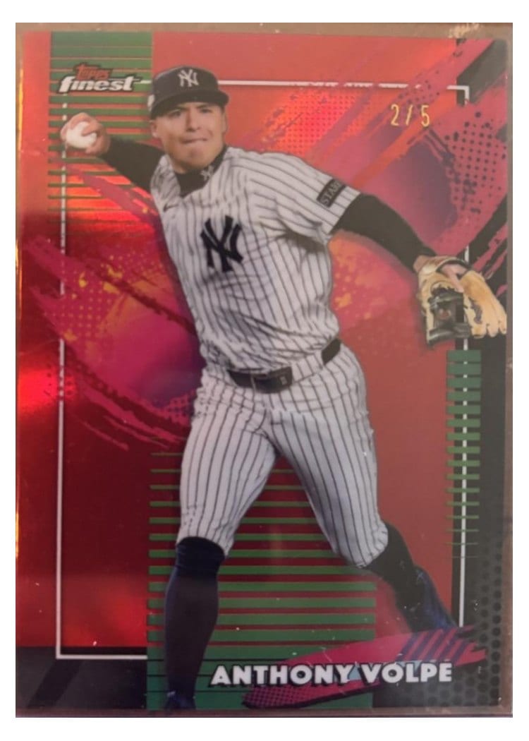 2026 Topps Finest Anthony Volpe #233 card