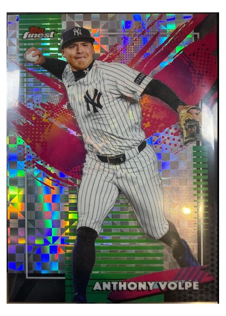 2026 Topps Finest Anthony Volpe #233 card