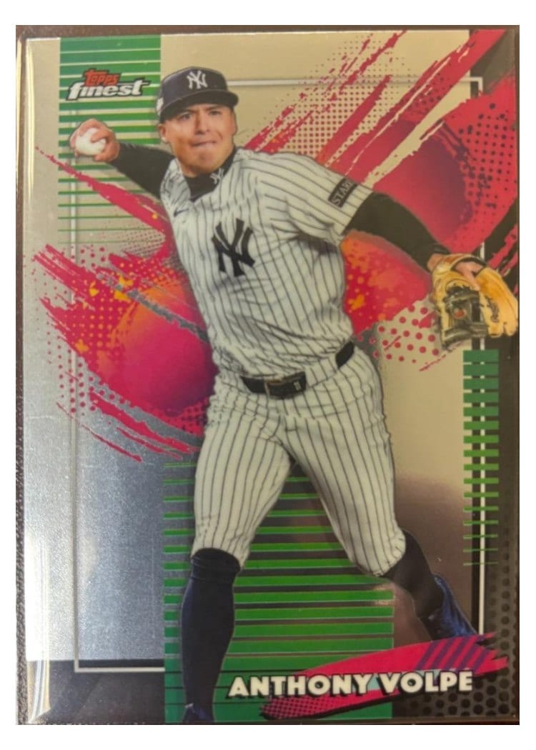 2026 Topps Finest Anthony Volpe Refractor #233 card