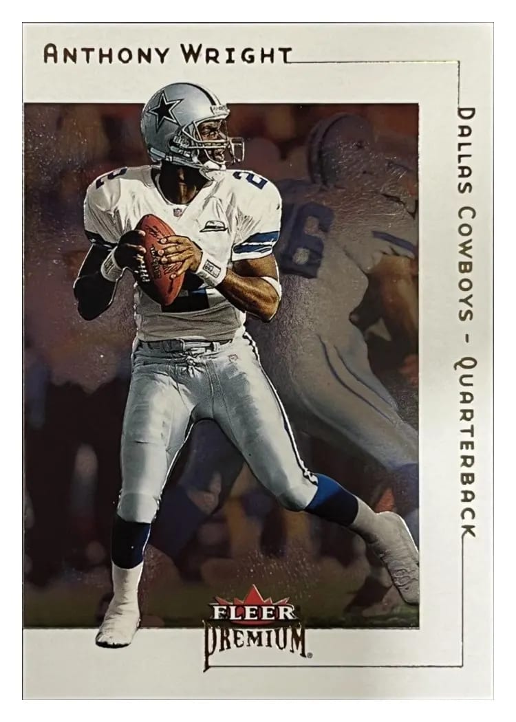 2001 Fleer Premium Anthony Wright #59 card