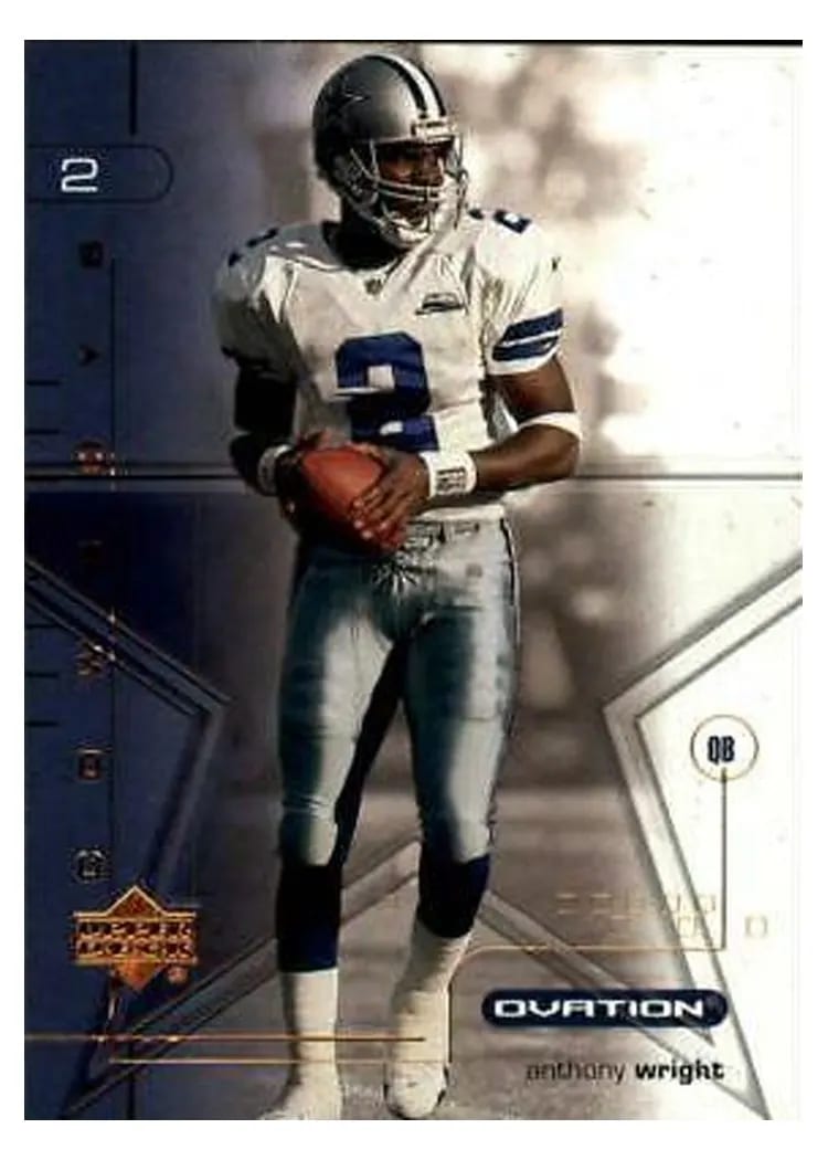 2001 Upper Deck Ovation Anthony Wright #27 card
