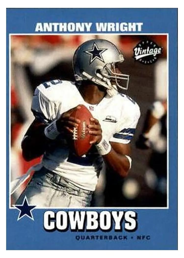 2001 Upper Deck Vintage Anthony Wright #50 card