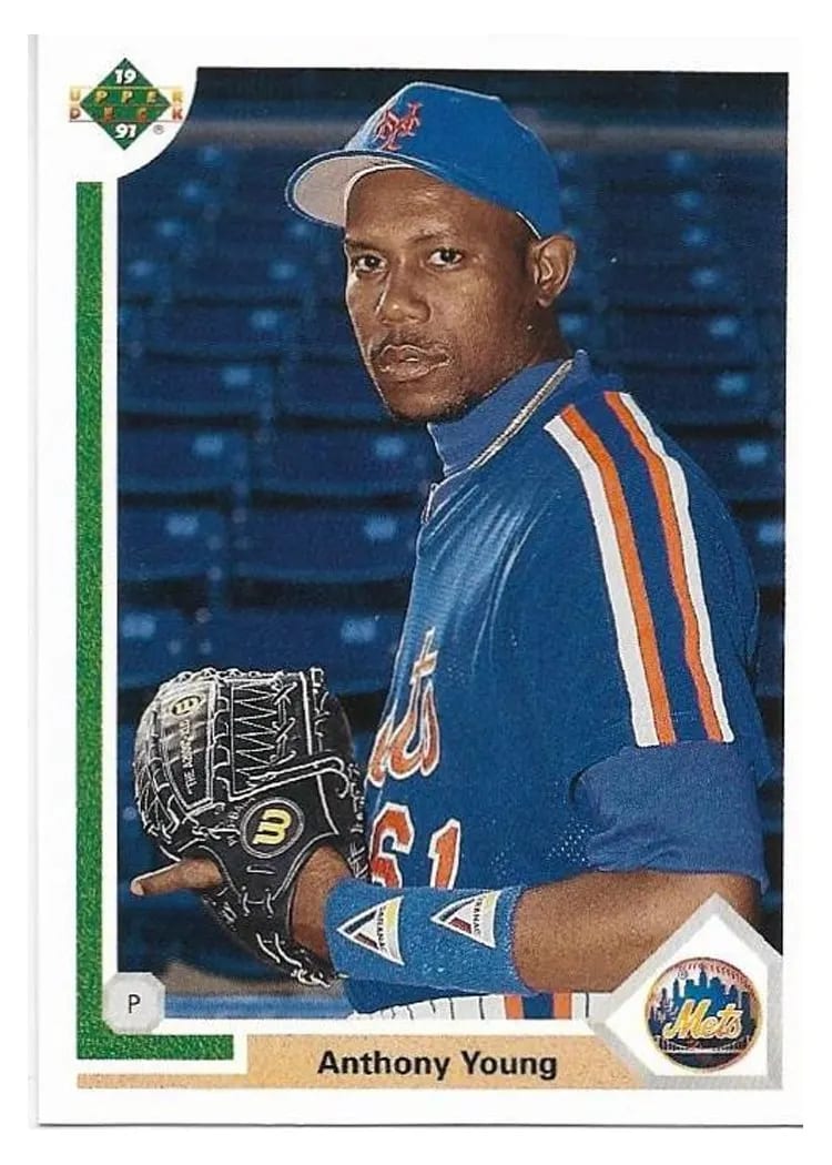1991 Upper Deck Final Edition Anthony Young #65F card