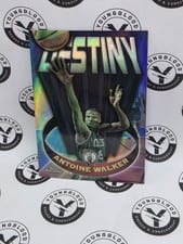 1997 Topps Chrome Destiny Antoine Walker #D4 card