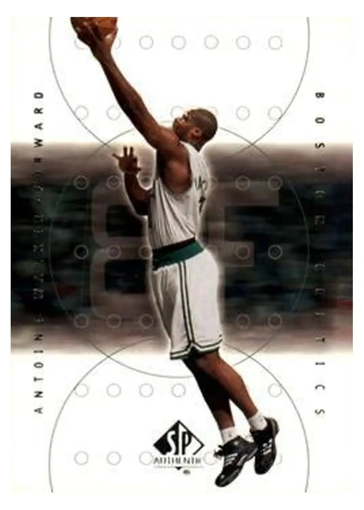 2000 SP Authentic Antoine Walker #5 card
