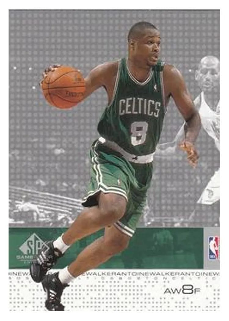 2000 SP Game Floor Antoine Walker #3 card