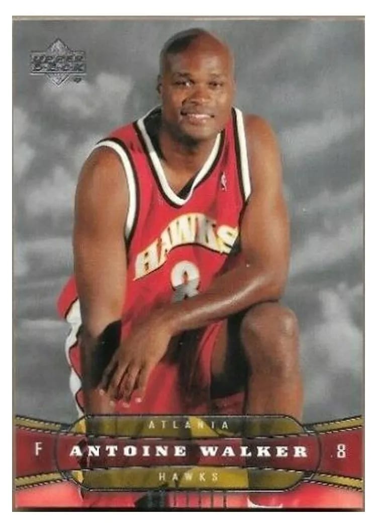 2004 Upper Deck Antoine Walker #1 card