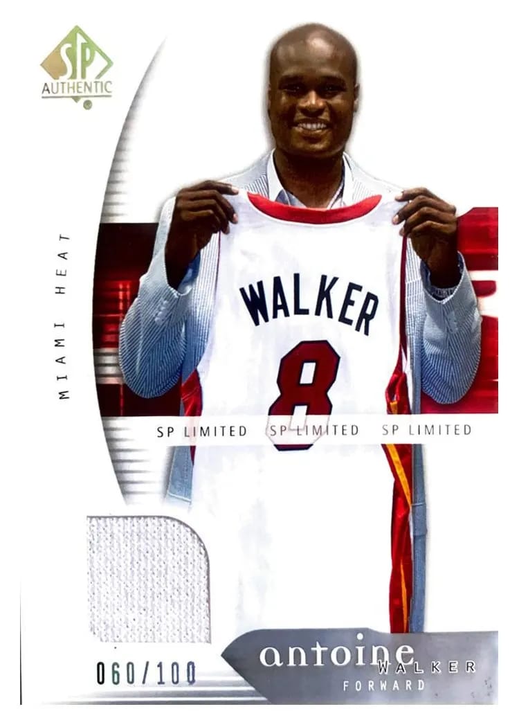 2005 SP Authentic Antoine Walker #4 card