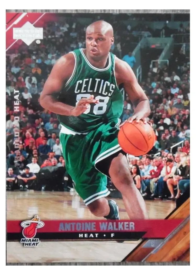 2005 Upper Deck Antoine Walker #8 card