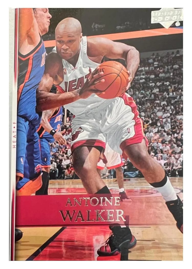2007 Upper Deck Antoine Walker #157 card