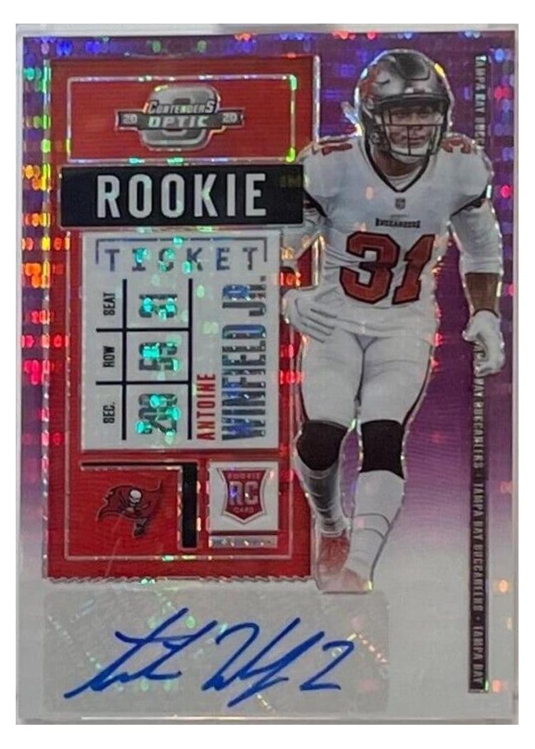 2020 Panini Contenders Optic Base Set Antoine Winfield Jr #165 card