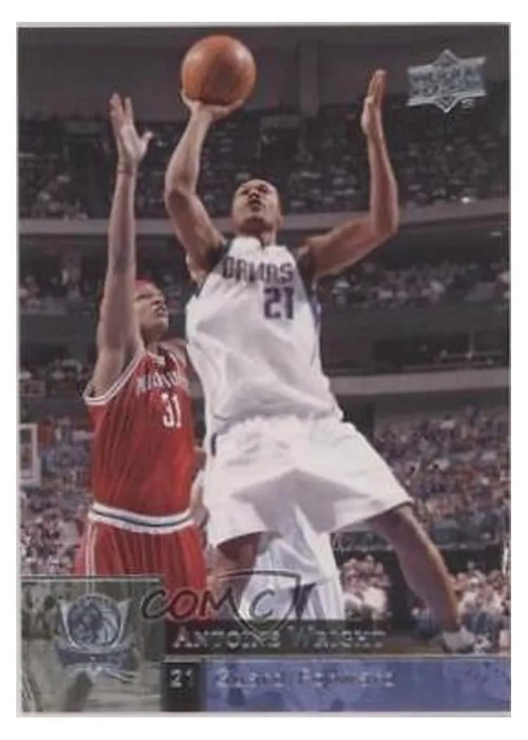 2009 Upper Deck Antoine Wright #38 card