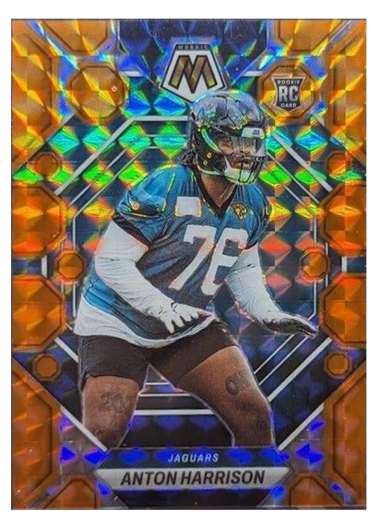 2023 Panini Mosaic Base Set Anton Harrison Orange #283 card