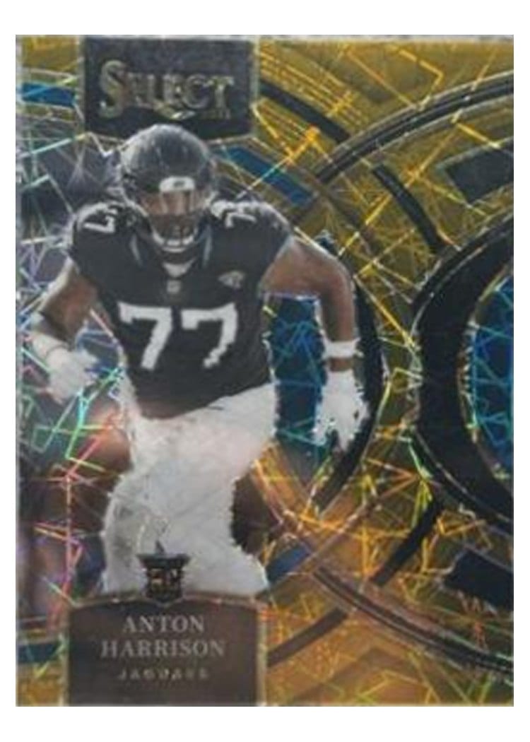 2023 Panini Select Base Set Anton Harrison Gold Prizm #101
