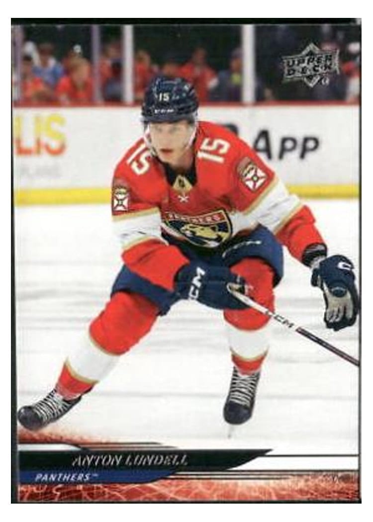 2024-25 Upper Deck Base Set Anton Lundell #82 card
