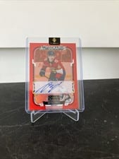 Anton Lundell 2025-26 O-Pee-Chee Platinum Red Rainbow Autos card