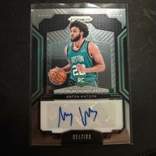 2024-25 Panini Prizm Rookie Penmanship Anton Watson #RPE-ANT card