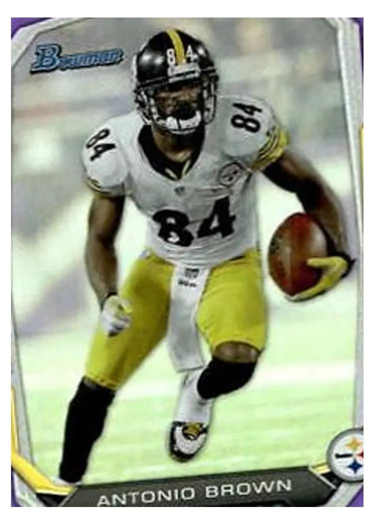 2013 Bowman Antonio Brown #7 card