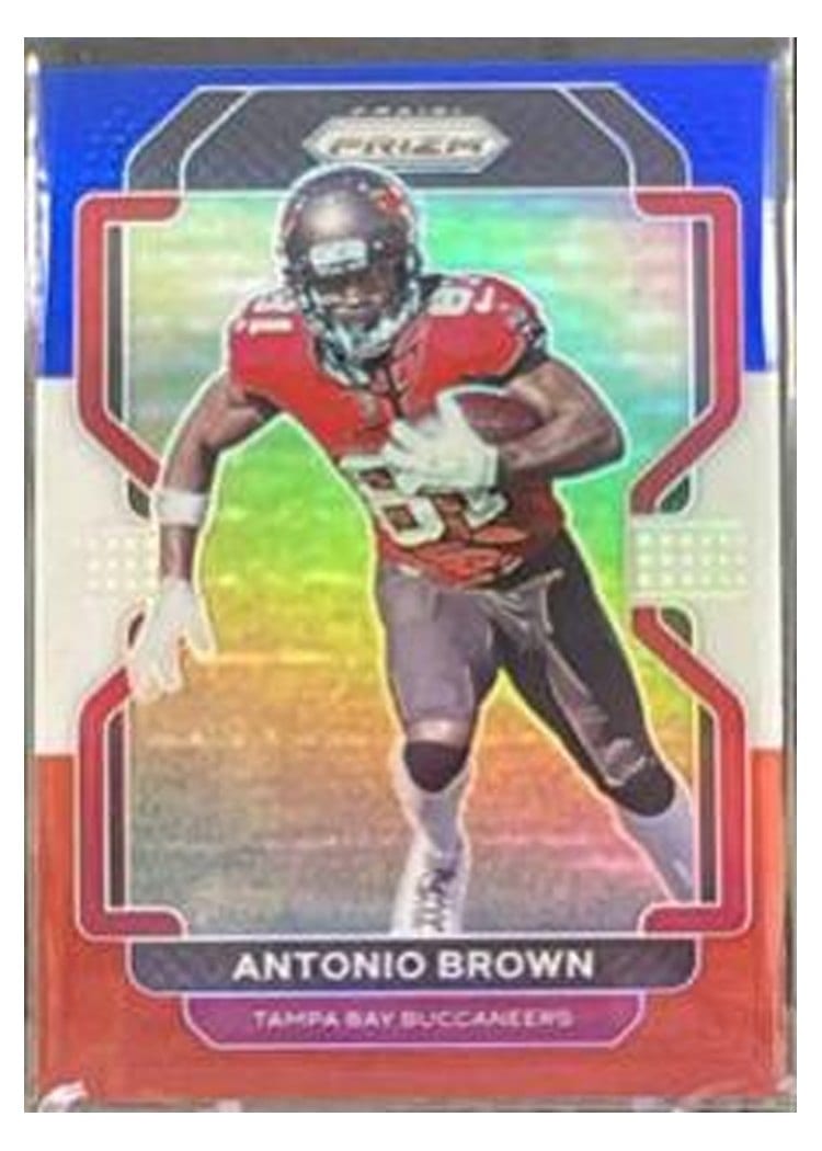 2021 Panini Prizm Base Set Antonio Brown #292 card